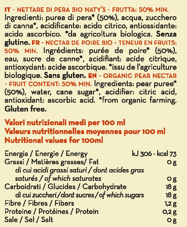 Organic Pear