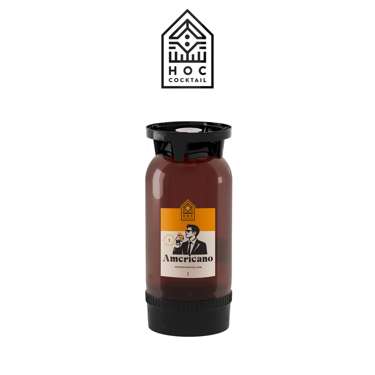 Fusto KEG Americano 10,8% HOC 20 LT