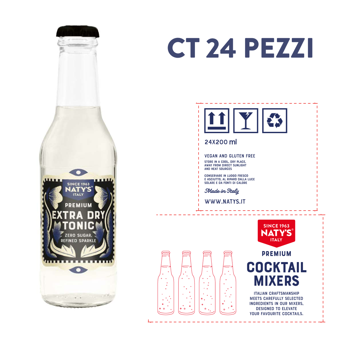 Extra Dry Tonic Water