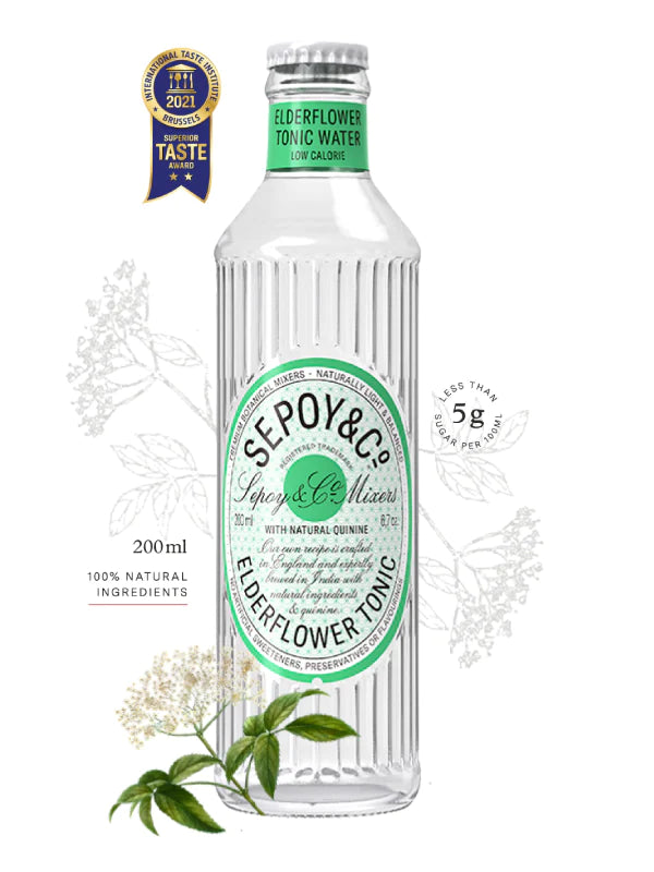 Elderflower Tonic Water Sepoy & Co.