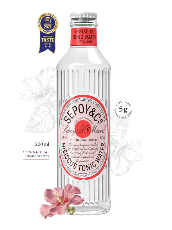 Hibiscus Tonic Water Sepoy & Co.