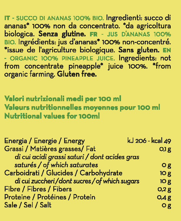Organic PineappleJuice 