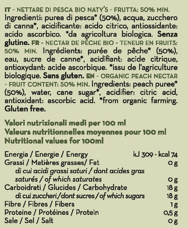 Organic Peach